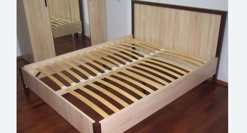 Сборка двухспальной кровати. Проспект Большевиков